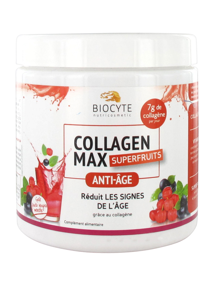 Biocyte Beauty Food Collagen Max 260g - Fragrance: Red Fruits - Mint