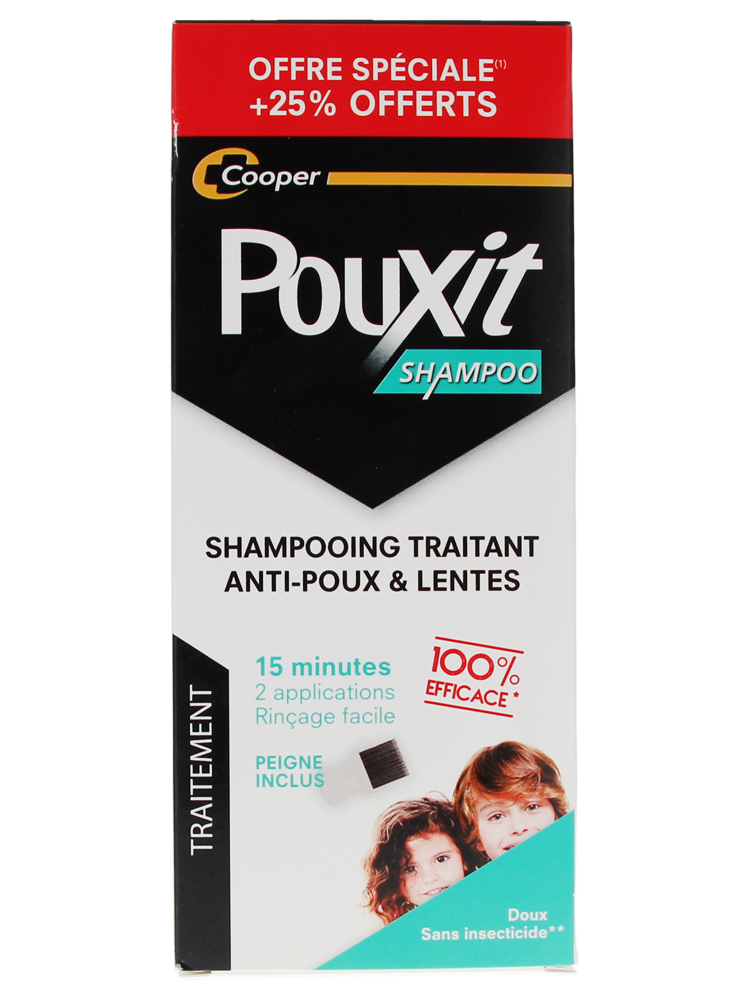 Pouxit Treating Shampoo Anti Lice And Nits 250ml