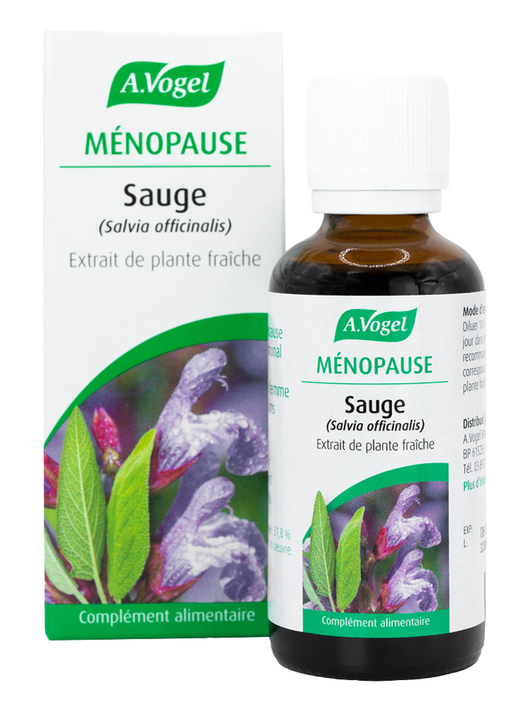 A.Vogel Ménopause Sauge Extrait de Plante Fraîche 50 ml