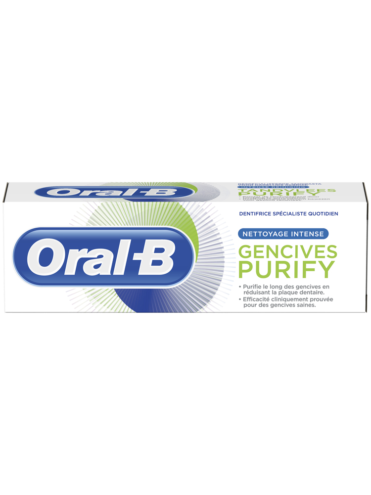 Oral B Dentifrice Gencives Purify 75 Ml