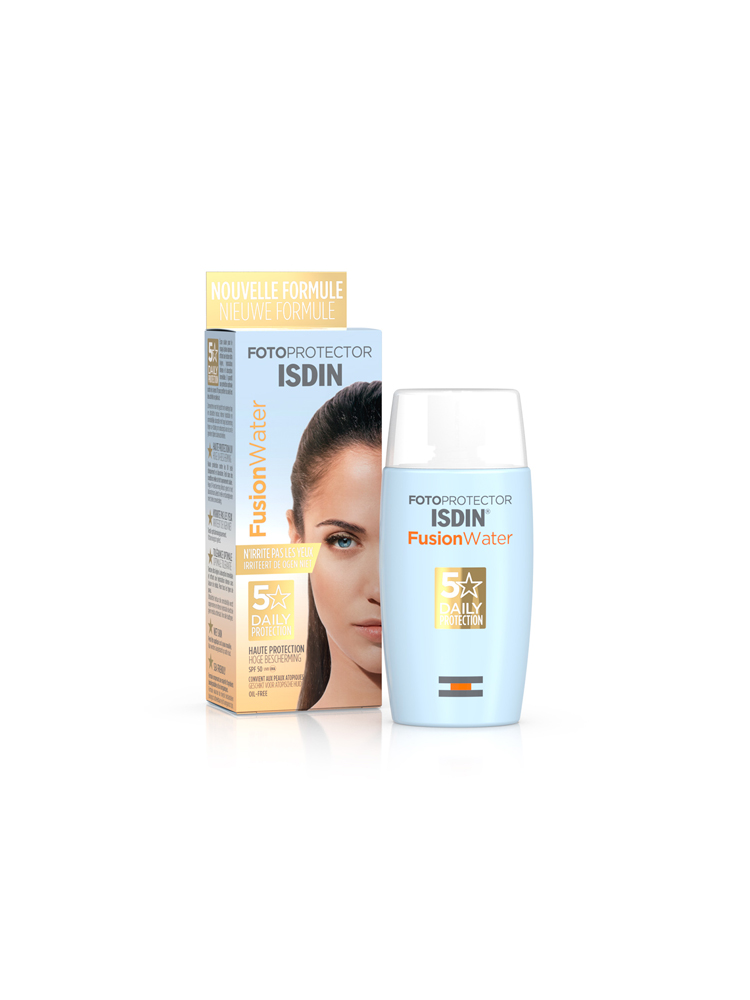 fotoprotector isdin dry touch color