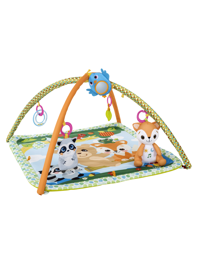 Chicco Move Grow Mat Relaxation And Toy Magical Forest 0