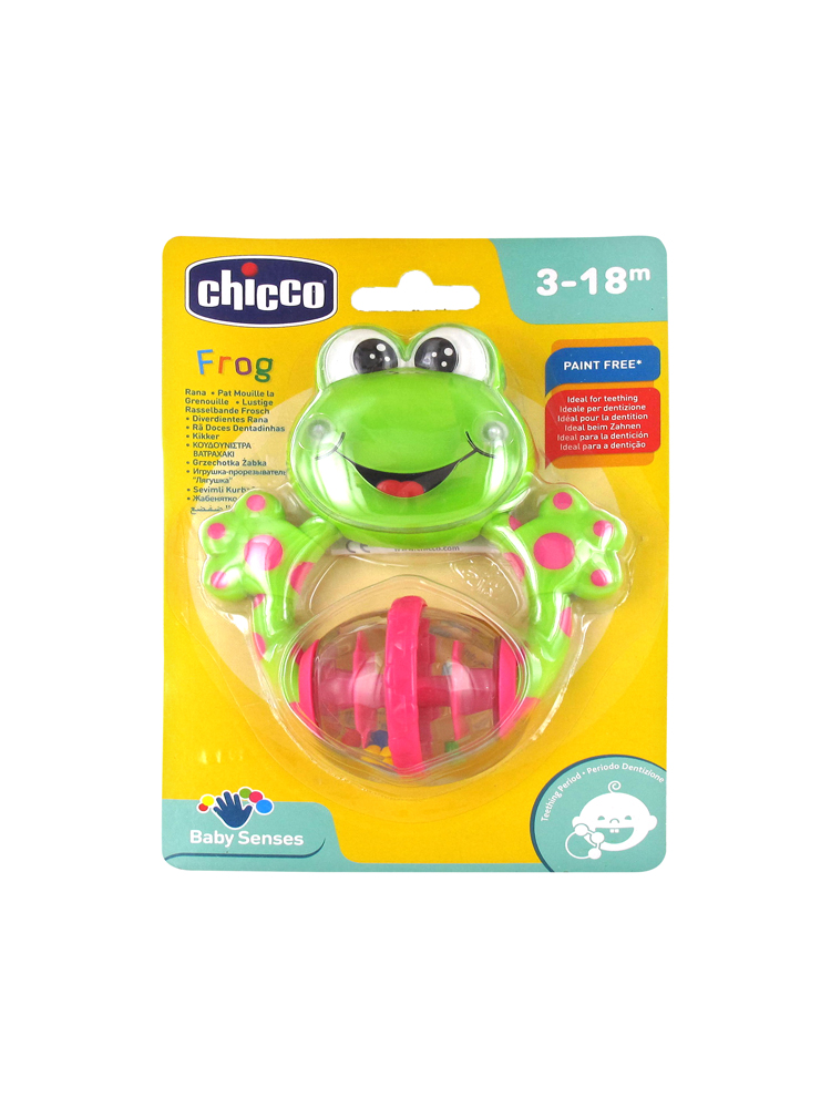 Chicco Baby Senses Pat Wet The Frog 3-18 Months