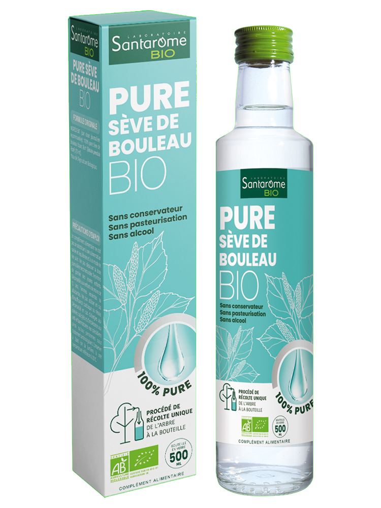 Santarome Bio Organic Pure Birch Sap 500ml