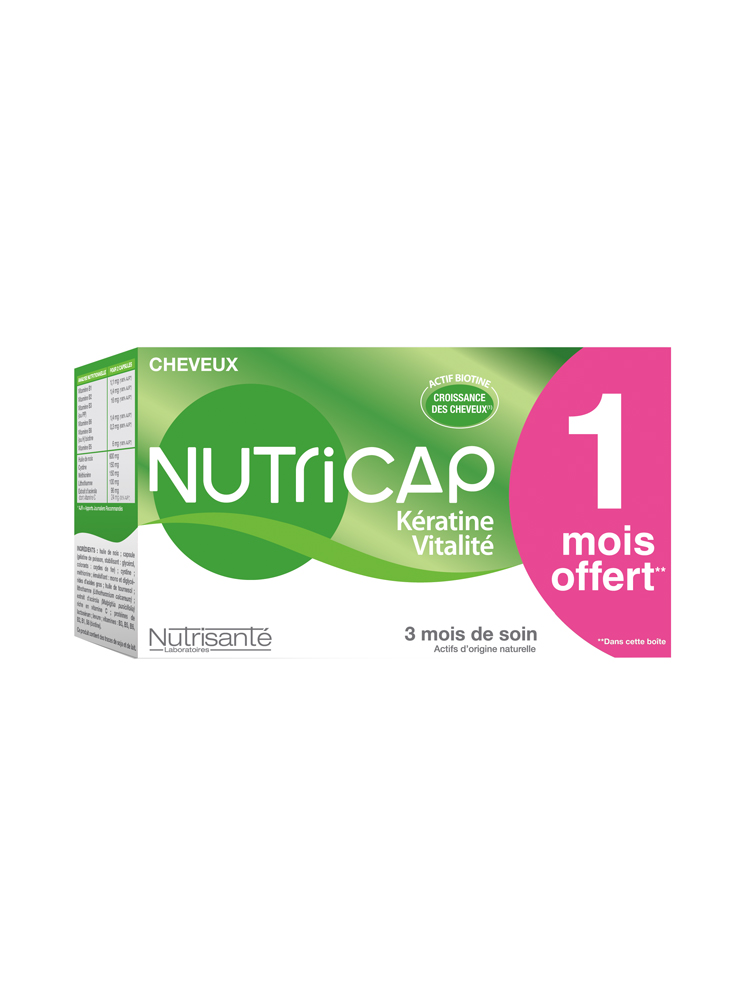 Nutrisante Nutricap Keratin Vitality 90 Capsules