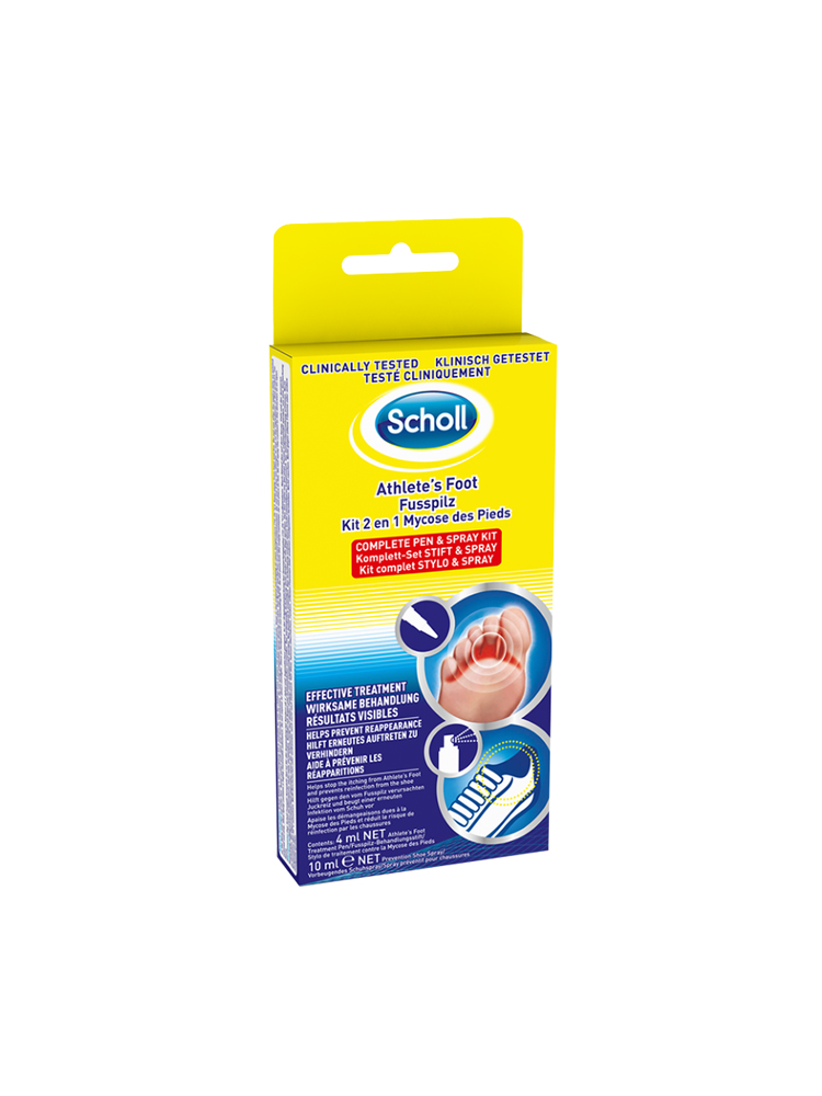 Scholl Mycose des Pieds Kit 2 en 1