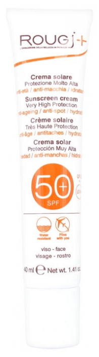 Rougj Sunscreen Cream Anti-Ageing Anti-Spot SPF 50+ 40ml | eBay (8032622275438)