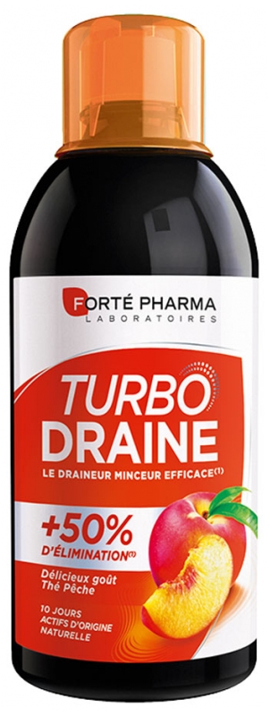 Forté Pharma Minceur Turbodraineur Pêche - 500 ml main image 1