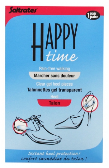 Talonnettes Gel Transparent Saltrates Happy Time Talon