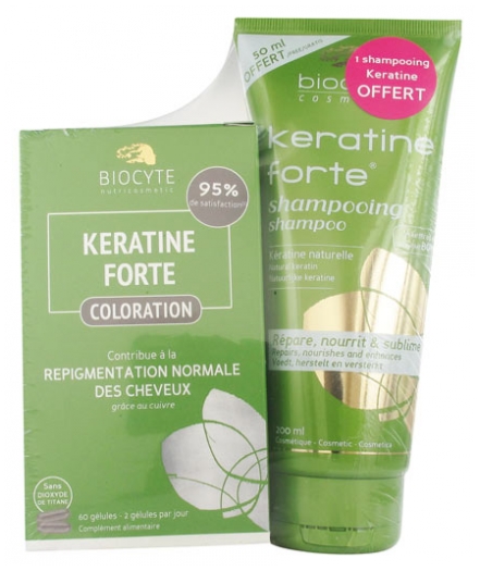 Biocyte Keratin Forte Farbung 60 Kapseln Keratin Forte Shampoo 0 Ml Erhaltlich