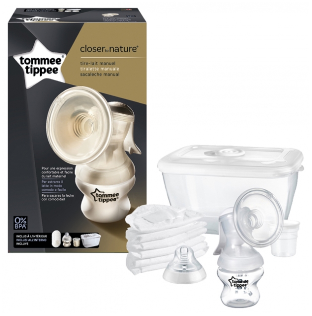 Tommee Tippee Closer To Nature Manual Breast Pump
