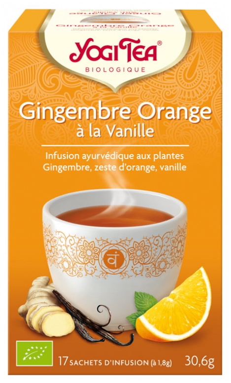 Yogi Tea Orange Vanille Ingwer 17 Beutel