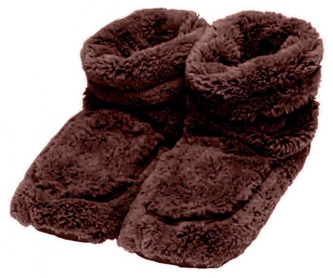 heatable cozy plush boots