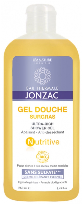 Eau De Jonzac Nutritive Duschgel Surgras 250 Ml