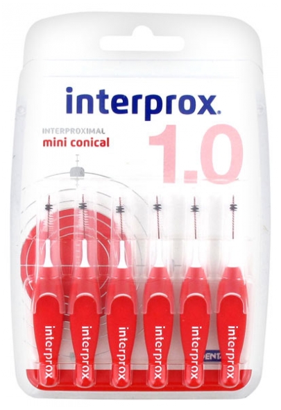 Dentaid Interprox Interproximal Mini Conical 6 Brushes