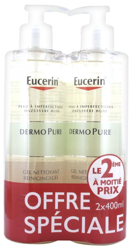 Eucerin Dermo Pure Cleansing Gel 2 x 400ml