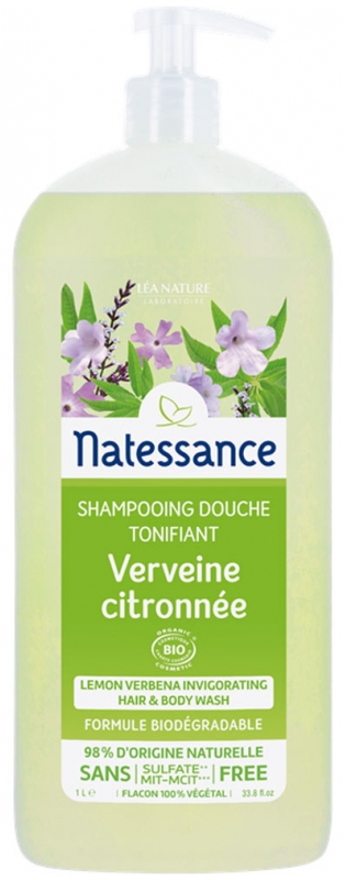 Natessance Festes Shampoo & Entwirrungsmittel, Bio-Kokosöl, 65 G – Für Alle Haartypen