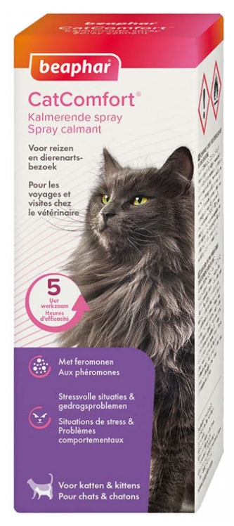 Beaphar Catcomfort Spray Calmant Aux Pheromones Pour Chats Et Chatons 60 Ml