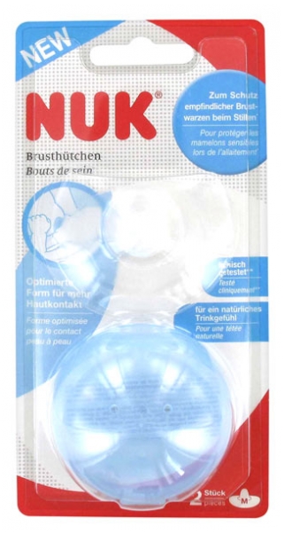 NUK Nipple Shields 2 Pieces Size M