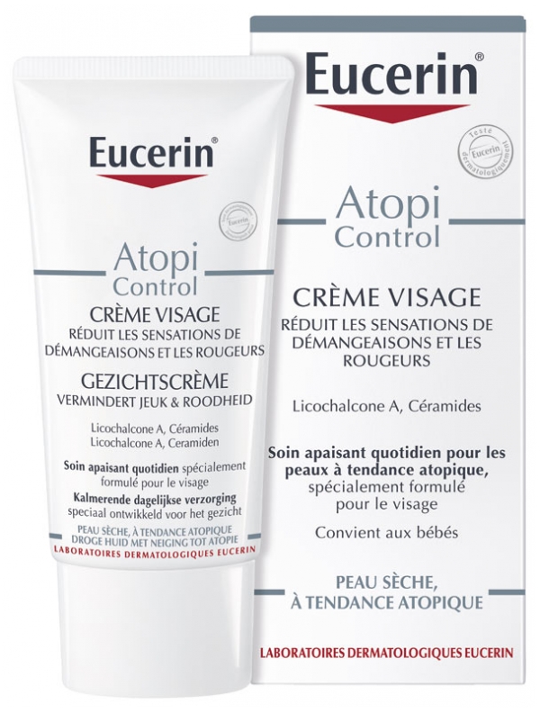 Eucerin AtopiControl Soothing Face Cream 50ml