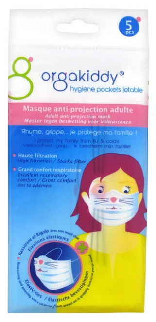 un masque anti-projections un masque anti-projections