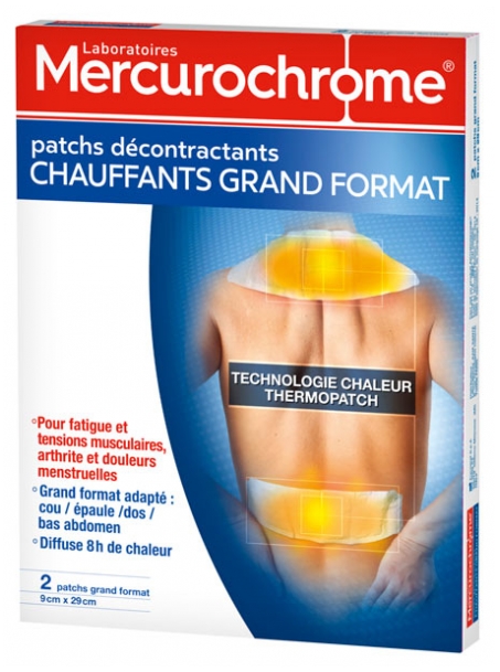 Patchs Chauffants Thermofect - 9,5 X 13 Cm - Soulagement Des Douleurs Musculaires Et Articulaires - Garantie À Vie