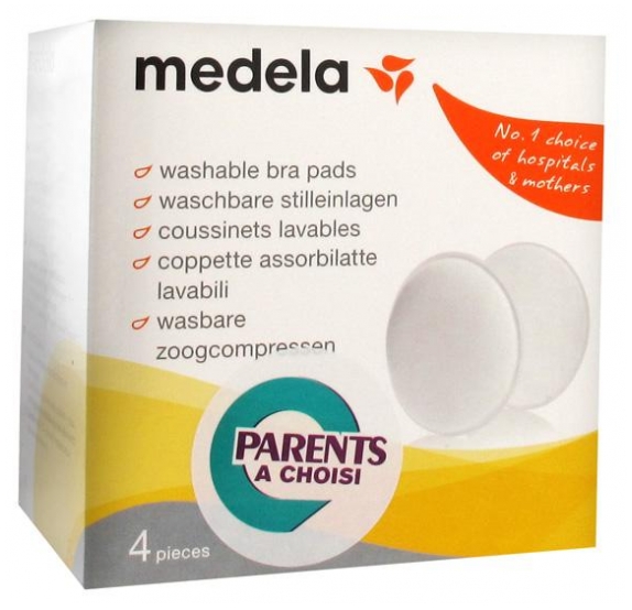Medela 4 Washable Bra Pads