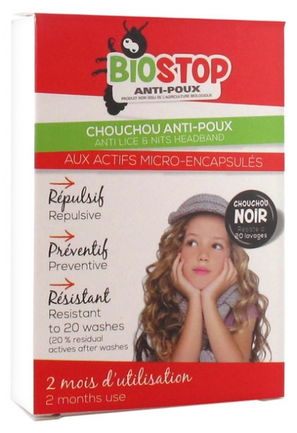 Biostop Anti Poux Le Chouchou Anti Poux Couleur Noir