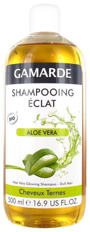 Gamarde Shampoing Eclat Aloe Vera Cheveux Ternes Bio 500 Ml