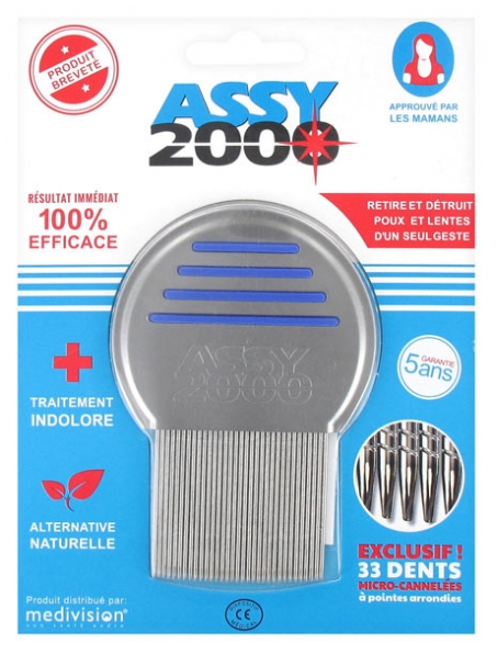 Assy 00 Peine De Metal Para Piojos