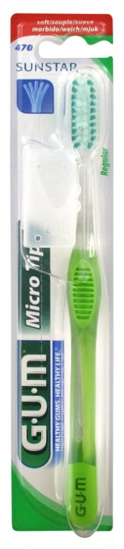 gum micro tip toothbrush