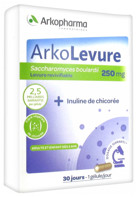 Arkopharma Arkolevure 250 Mg 30 Gelules