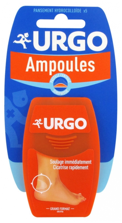 Ampoule au Talon - 5 pansements 5.0 unités - Pharmacie Plan de Campagne