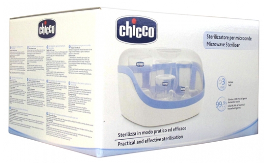 chicco microwave steam sterilizer