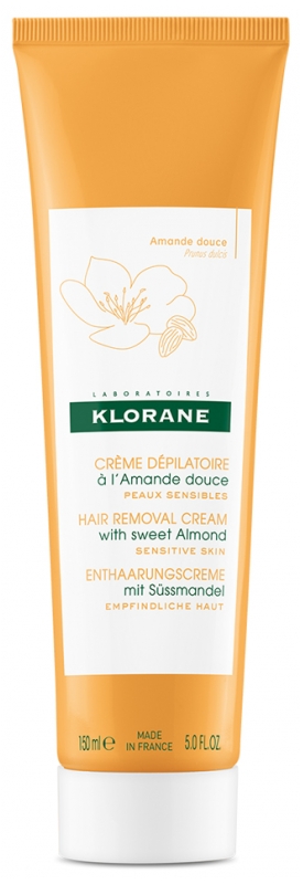 Klorane Hair Removal Cream With Sweet Almond 150ml