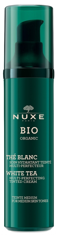 Nuxe Bio Organic Multi-Perfecting Tinted Cream 50ml - Colour: Medium