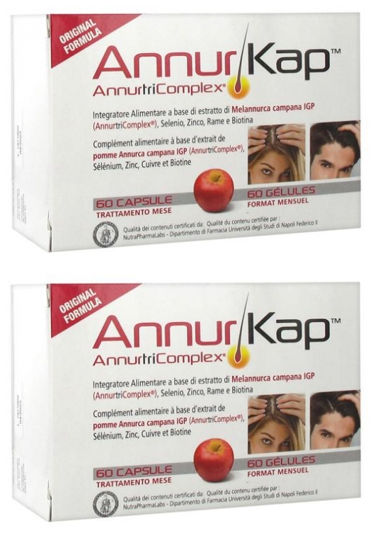 Annurkap Annutricomplex Normal Hair 2 X 60 Capsules