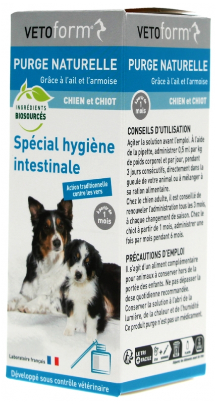 Vetoform Special Vers Solution Pour Chien Et Chiot 50 Ml