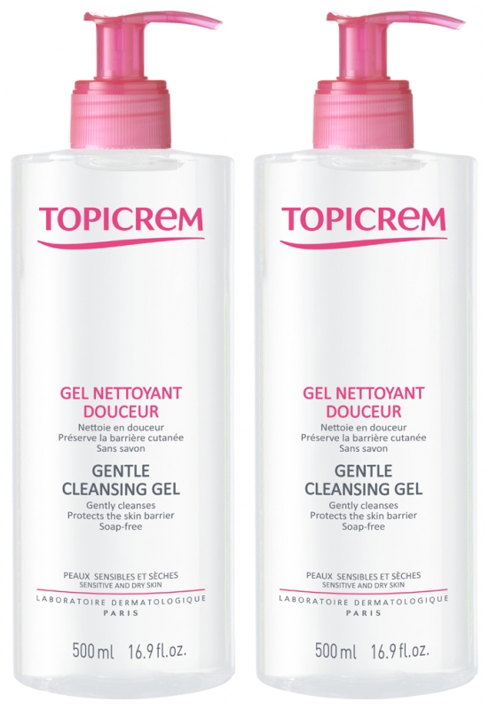 gentle cleansing gel face hair body