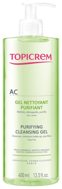 Topicrem AC Purifying Cleansing Gel 400ml