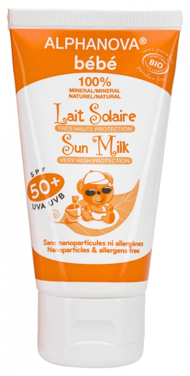 Baby organics sunscreen