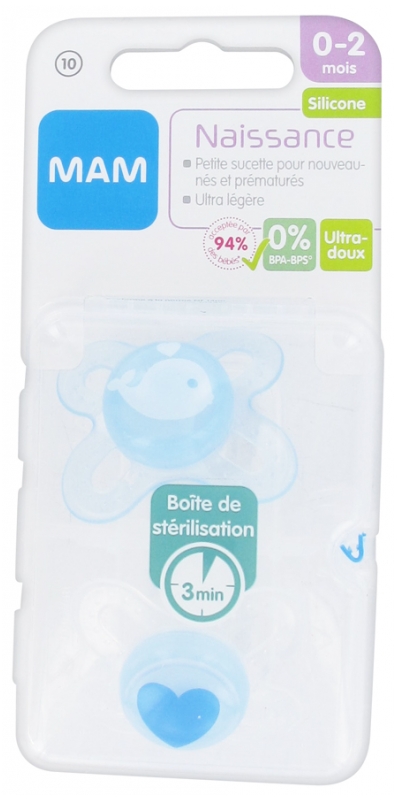 mam newborn soothers