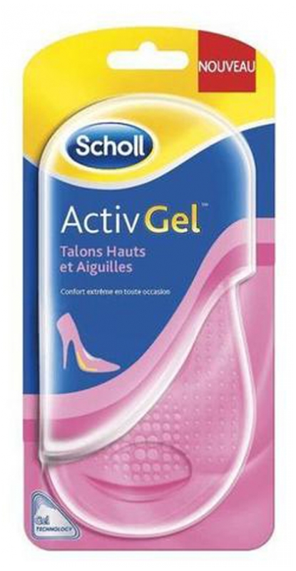 scholl semelle genou et talon