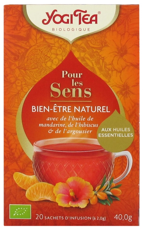 Yogi Tea Pour Les Sens Bien Etre Naturel Sachets