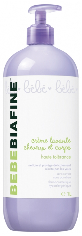 Bebebiafine Hair And Body Washing Cream 1l