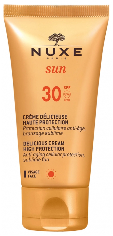 Delice Solaire Sonnencreme SPF30+ – 50 Ml, Mit Bräunungsaktivator, Wasserfest