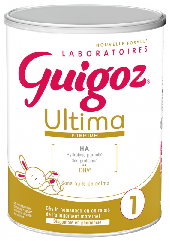 Guigoz Ultima Premium Milch 1. Alter bis 6 Monate 800 g