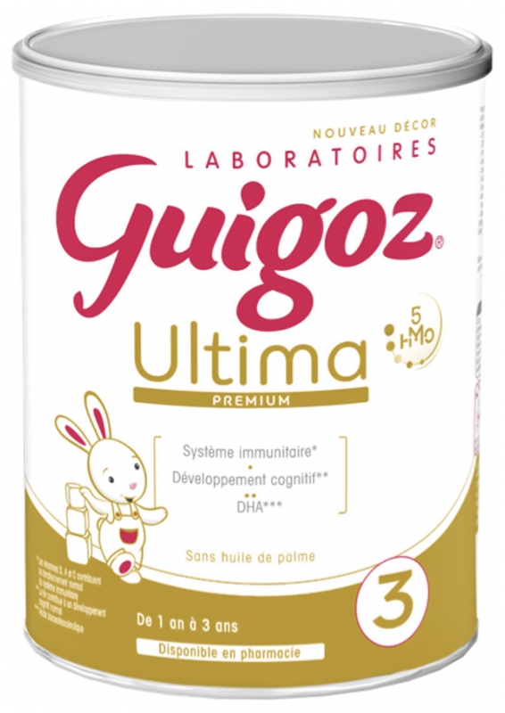 Guigoz Leche De Crecimiento Ultima Prima 1 A 3 Anos 800 G