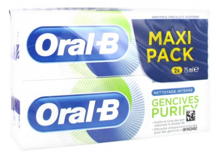 Oral B Toothpaste Gums Purify 2 X 75ml