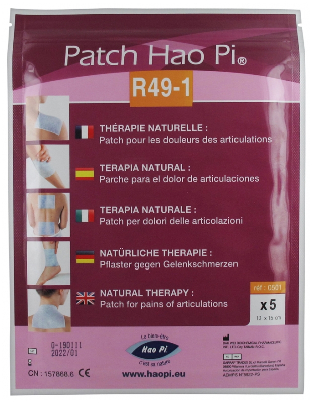 Hao Pi Parche R49 1 Dolor De Las Articulaciones 5 Parches